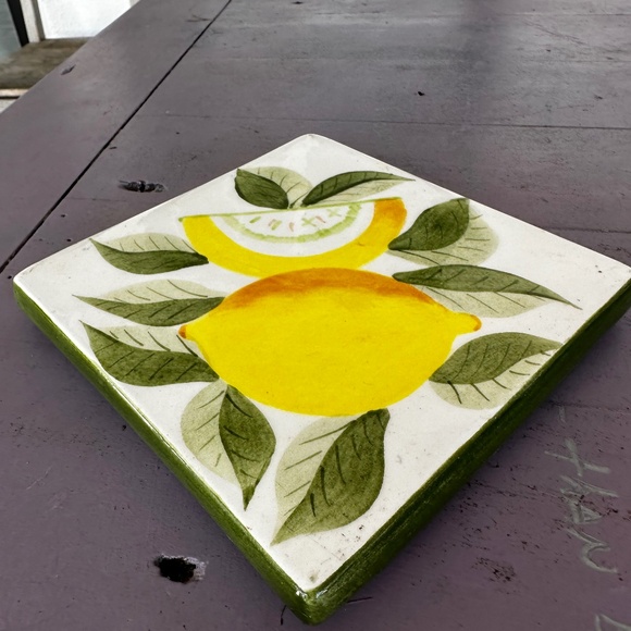 Williams Sonoma Laurie Gates Ceramic Trivet - Picture 1 of 3
